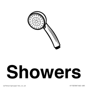 Dementia Showers sign